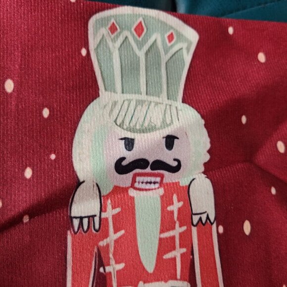 Christmas Pillow Cover Holiday Nutcracker Decor Soft Decorative Lumbar Case 20" - Picture 13 of 13